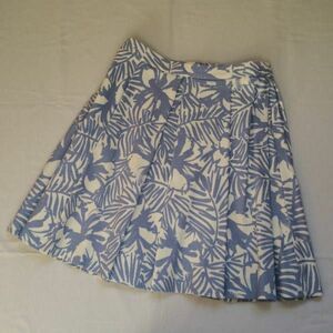  body dressing * light blue botanikaru pattern soft skirt 
