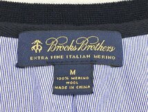 ブルックスブラザーズ BROOKS BROTHERS カーディガン M ネイビー 長袖 2202WS070_画像3