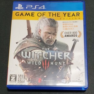 ウィッチャー3 ゲームオブザイヤー エディション PS4