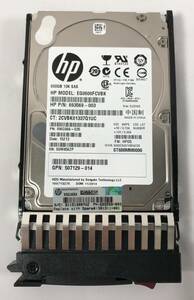 S4021693 HP SAS 2.5インチ 10K 600GB HDD 1点【中古動作品】