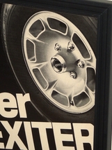 1970年 USA 70s vintage 洋書雑誌広告 額装品 Motor Wheel Exiter (A4size) / 検索用 店舗 ガレージ ディスプレイ 看板 装飾_画像2