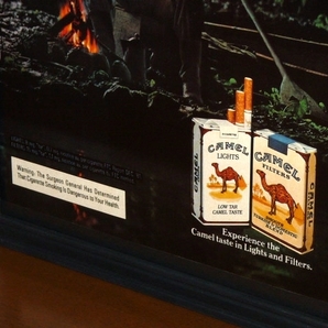 1982年 USA 80s vintage 洋書雑誌広告 額装品 Camel キャメル タバコ (A4size)/ 検索用 店舗 ガレージ ディスプレイ 看板 装飾 雑貨 サインの画像3