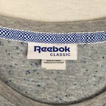 Reebok リーボック CLASSIC Tシャツ Mサイズ グレー S02593 ATA501_画像3