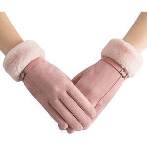 手袋 レディース てぶくろ グローブ タッチパ対応 女性冬用手袋 可愛い 暖かい 防風 防寒 裏起毛 フワフワ 手袋 自転車 バイク アウトドア