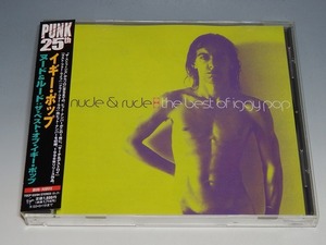 NUDE & RUDE THE BEST OF IGGY POP ヌード&ルード ザ・ベスト・オブ・イギー・ポップ 帯付CD