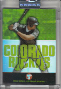 TOPPS 'Ryan Shealy' REFRACTOR 499枚 ケース入り