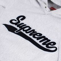 Supreme Chenille Sprict Logo Hooded Sweatshirt M Supreme Online購入 新品 未使用 Justin Bieber パーカー Mサイズ_画像2