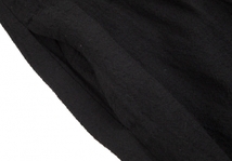 ローブドシャンブル コムデギャルソン 裾フェイクファー切替ロングスカート 黒M位 【レディース】_画像4