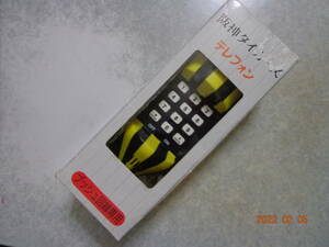 阪神タイガース テレフォン バット型受話器 プッシュ回線専用 未使用