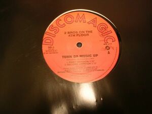 ●EURO ITALO HOUSE 12”●2 BROS ON THE 4TH FLOOR/TURN DA MUSIC UP