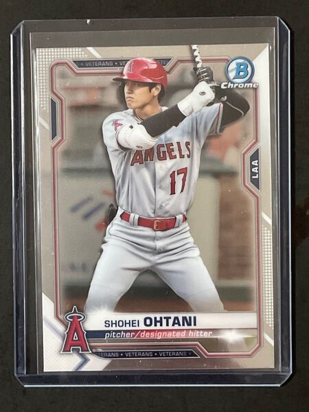 大谷翔平 カード 2021 Bowman chrome ベース