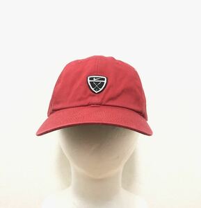 NIKE GOLF Logo embroidery cap red Nike Golf cotton free 