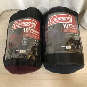 Coleman コールマン フリース 寝袋 2個セット