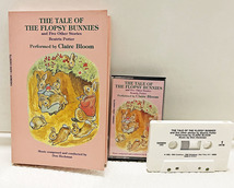 【箱付】英語劇カセットテープ Claire Bloom「THE TALE OF THE FLOPSY BUNNIES」ウサギ クレア・ブルーム朗読 チャップリン映画に出た女優_画像1