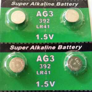 送料無料★ボタン電池 LR41 4コ入り アルカリボタン 1.5V Alkaline Battery アルカリバッテリー 電池交換(体温計・玩具・時計等)