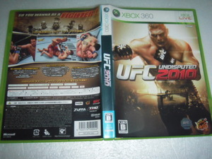  中古 XBOX360 UFC Undisputed 2010 動作保証 同梱可