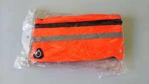 ランニングバッグ ウエストポーチ ジョギング ランニンググッズ サイズ40cm×10cm ランニングバック オレンジ