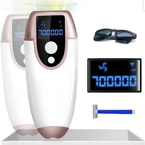 脱毛器 光美容器 家庭用 メンズ レディース兼用 ホワイト