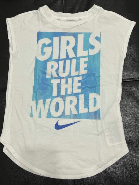 Nike kids Tシャツ 120 白 女の子