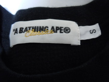 A BATHING APE アベイジングエイプ サーマルワッフルロンT【Sサイズ】_画像3