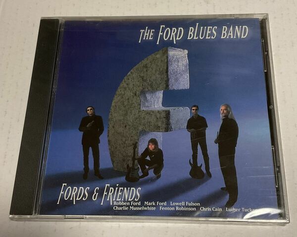 The Ford Blues Band. FORDS & FRIENDS. フォードブルースバンド、ロベンフォード参加 US盤 未開封品 1996年 Blue Rock'It Record.BRCD 126