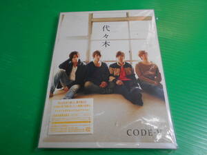 【新品・未開封　CD】　CODE-V　『代々木』 初回限定盤 A (CD+DVD) 