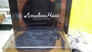 【ジャンク】AmadanaMusic UIZZ-18520 レコードプレーヤー 