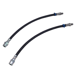  Benz W201 W124 front brake hose left right set 190D 190E E220 230E 260E E280 E300 E320 E500 1294280035 1234280635