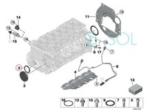 BMW E82 E87 E88 E46 E90 E91 E92 E93 クランクシール 116i 118i 120i 130i 135i 318i 323i 325i 325xi 330i 330xi 335i 11117547842_画像2