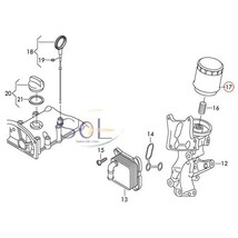 アウディ A3 (8P1 8PA) オイルフィルター オイルエレメント 03C115561B 03C115561J 出荷締切18時_画像2