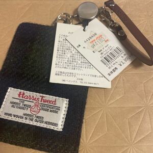 ハリスツイード Harris Tweed 日本製 パスケース ICカード Suica PASMO スイカ ヘミングス アクセサリー