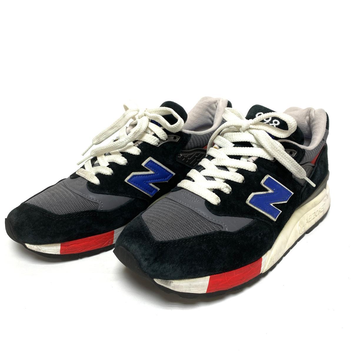 送料無料 即決】NEW BALANCE USA製 M998TCB 25.5cm US7.5新品 RON