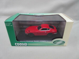 * EBBRO 1/43* Fairlady Z432 1969 red *