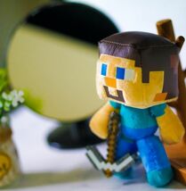 ぬいぐるみ マインクラフト エンチャント 村人 人 クッション グッズ クリーパー グッズ_画像4