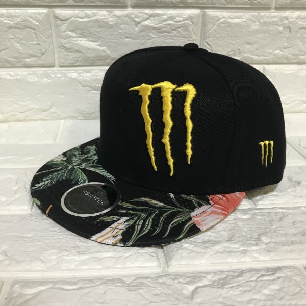 モンスターエナジーキャップ 白黒青赤 Cra Gov Ye