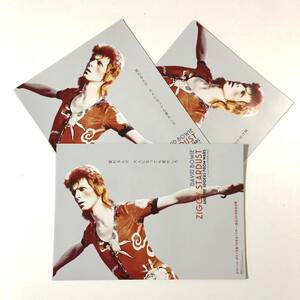 映画 チラシ DAVID BOWIE ZIGGY STARDUST AND THE SPIDERS FROM MARS 3枚セット ★ デヴィッド・ボウイ ジギー・スターダスト flyer