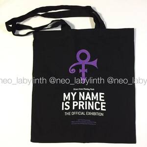 MY NAME IS PRINCE トートバッグ ★ プリンス 回顧展 The Official Exhibition ロンドン O2アリーナ PAISLEY PARK ペイズリー・パーク エコ