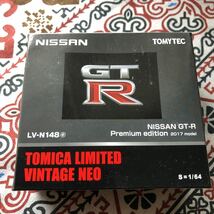 Tomica Limited Vintage Lv-N148e Nissan GT-R PREMIUM EDITION 2017 MODEL_画像1
