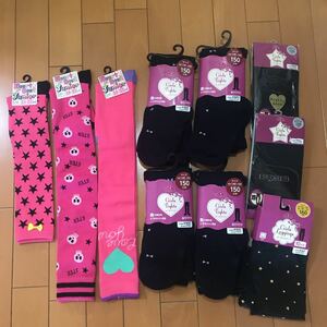  girls tights . long socks * for girl * new goods 10 point set 