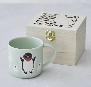 【送料込】Suicaのペンギン 20th限定 木箱入りマグカップ未開封新品 スイカ 