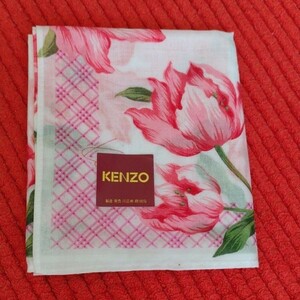 新品　KENZO　花柄ハンカチ