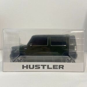 非売品 1/18 SUZUKI 新型 HUSTLER クールカーキパールメタリック カラーサンプル スズキ ハスラー 完成品 ミニカー モデルカー