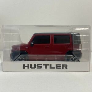 非売品 1/18 SUZUKI 新型 HUSTLER フェニックスレッドパールガンメタリック2トーン カラーサンプル スズキ ハスラー ミニカー モデルカー