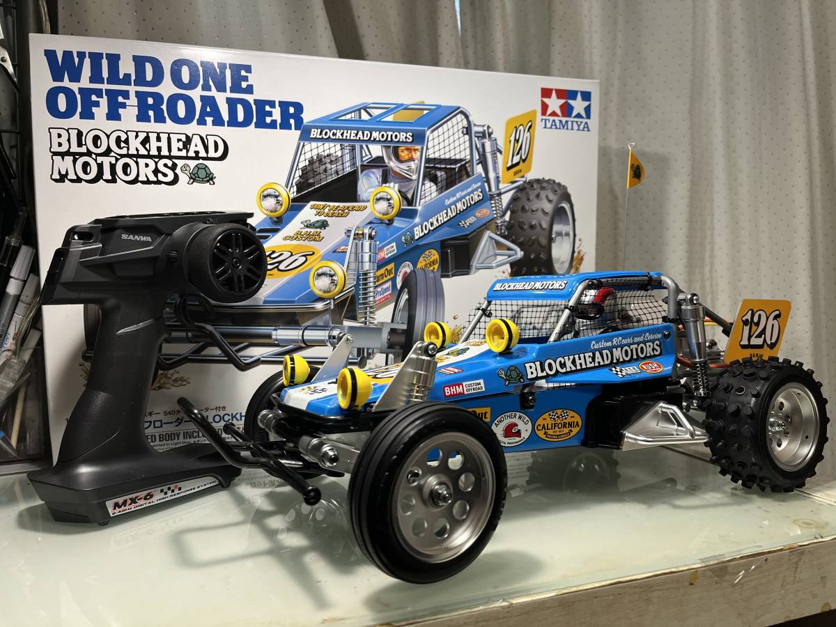 配送無料 タミヤ XB ワイルドワンオフローダー BLOCKHEAD MOTORS