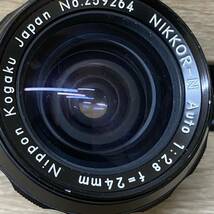 ●ジャンク品　NIKON ニコン　レンズ　4点　50mm 24mm 28mm 13.5cm ● _画像2