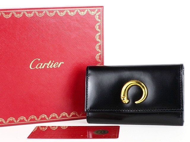 数量は多】 Cartier 新品未使用 カルティエ キーケース 6連 - キー 