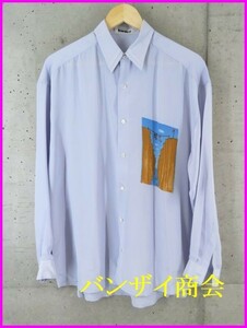 1011m45* superior article. *barassi rose si long sleeve polyester shirt 46/ Golf / men's / man / gentleman 