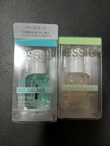 essie ベースコート トップコート セット