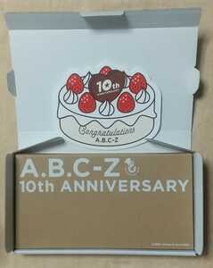 A.B.C-Z 10th ANNIVERSARY ウッドボード メッセージカード FC限定 10周年記念品 限定品 ファンクラブ