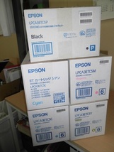 ●[未使用]EPSON エプソン 純正 ET カートリッジ LPCA3ETC5 ブラック2本 シアン2本 マゼンタ イエロー 4色6本セット_画像2